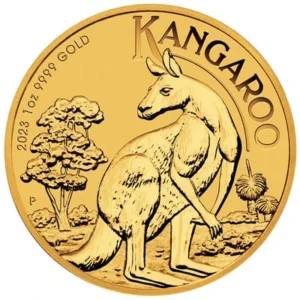 Perth Mint 2023 Kangaroo Gold Coin - 1/2 oz